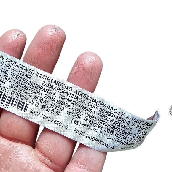 Zara Oversized Double-Breasted Coat in Light Pink Size Womens Small - Picture 4 of 7